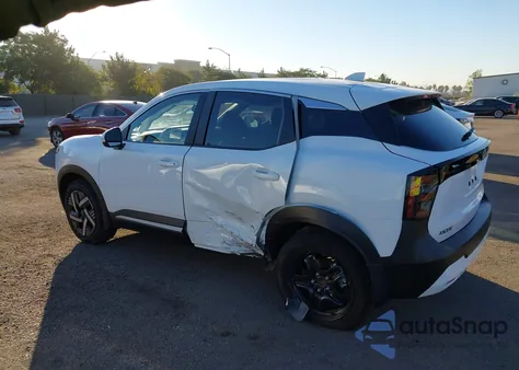 2025 Nissan Kicks Sv Fwd из США, поврежденный, VIN 3N8AP6CA5SL441396